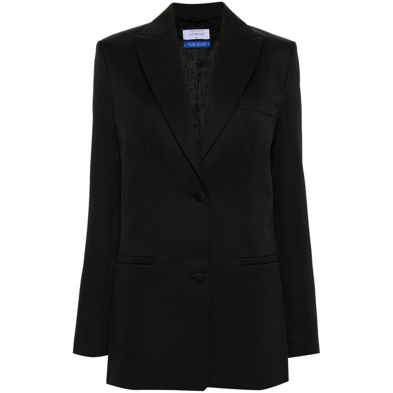 Off White single-breasted virgin-wool blazer Jackets