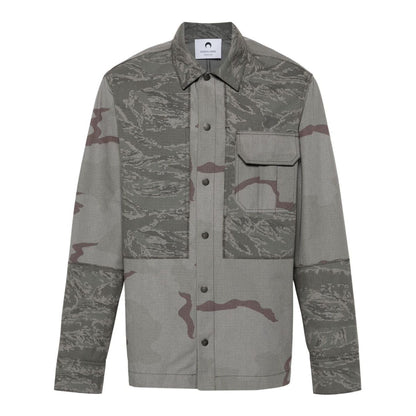 MARINE SERRE Coats Grey