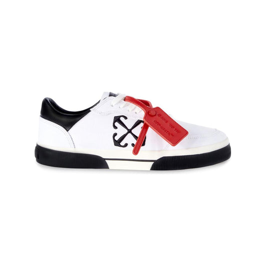Off White New Low Vulcanized leather sneakers Sneakers Off White White Smoke