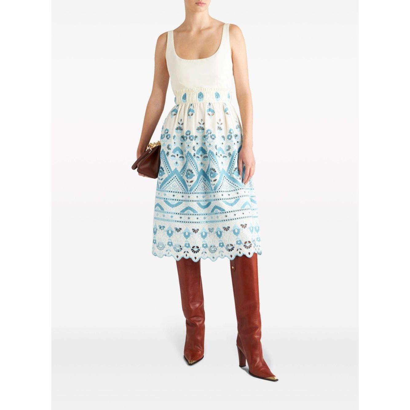 Etro Dresses White WRHA000299TGE01S8461