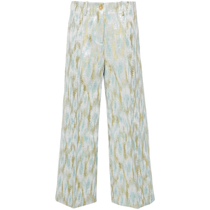 Erika Cavallini Semi-Couture Trousers MultiColour Trousers