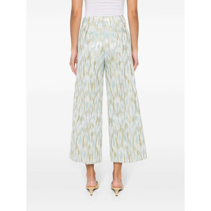 Erika Cavallini Semi-Couture Trousers MultiColour Trousers