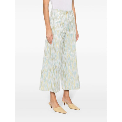 Erika Cavallini Semi-Couture Trousers MultiColour Trousers