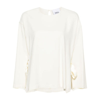 Erika Cavallini Semi-Couture Top White Topwear