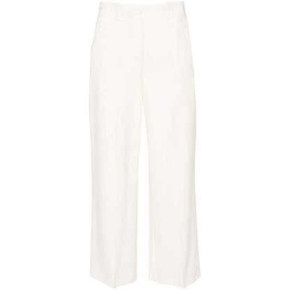 Erika Cavallini Semi-Couture Trousers White Trousers