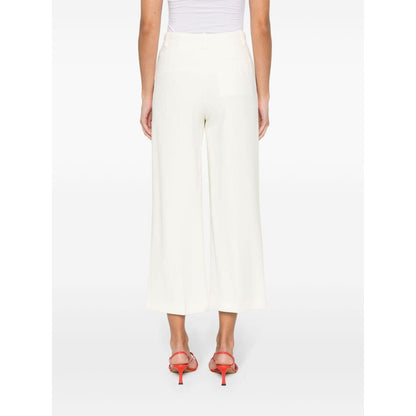 Erika Cavallini Semi-Couture Trousers White Trousers