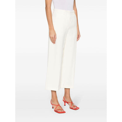 Erika Cavallini Semi-Couture Trousers White Trousers