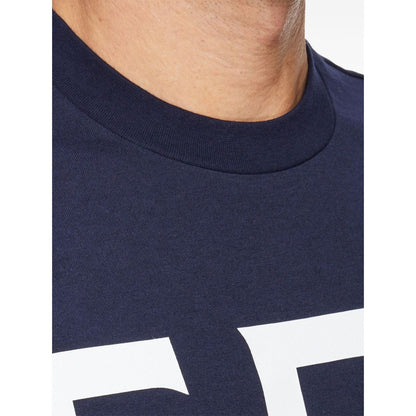 Ferragamo T-shirts and Polos Blue Topwear