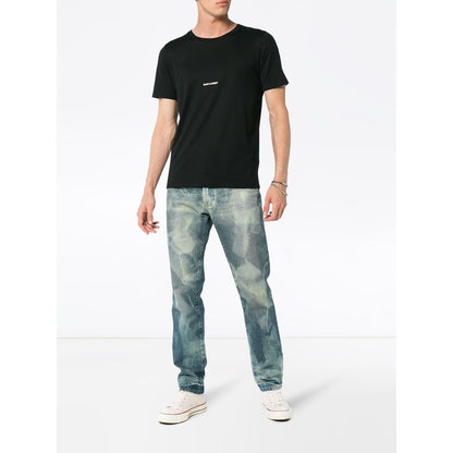 Saint Laurent logo print T-shirt Topwear