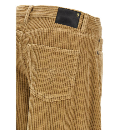R13 Beige Cotton Casual Pants