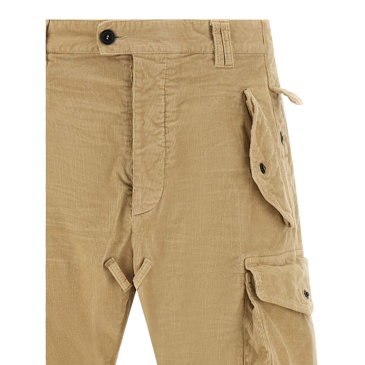 Dsquared² Beige Cotton Cargo Pants