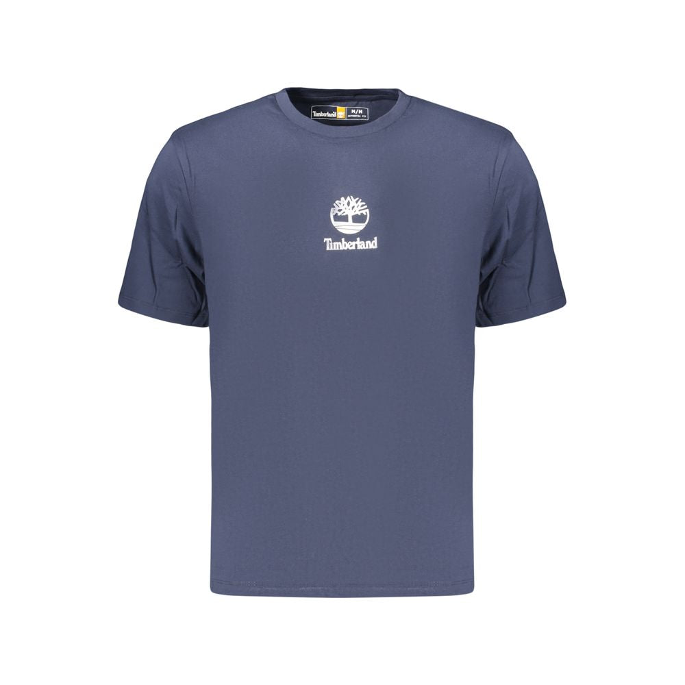 Timberland Blue Cotton Men's T-Shirt