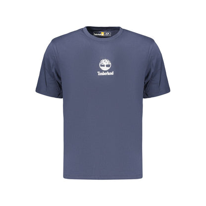 Timberland Blue Cotton Men's T-Shirt
