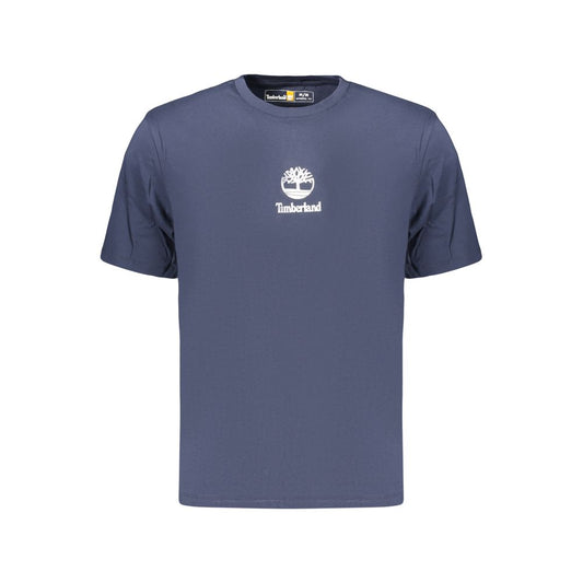 Timberland Blue Cotton Men's T-Shirt