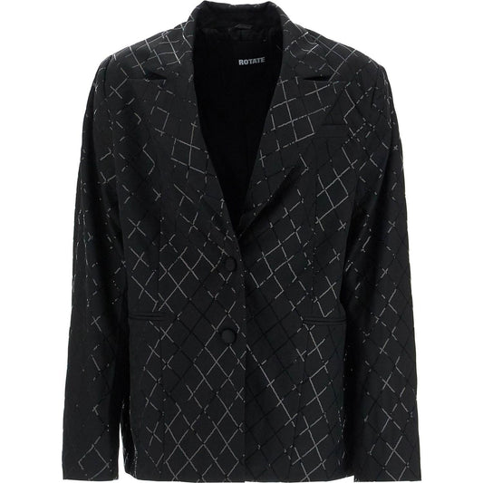 Rotate 'oversized sequin Jackets Rotate Black
