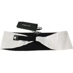 Dolce & Gabbana Elegant White Silk Cummerbund Dolce & Gabbana Light Gray