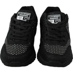 Philipp Plein Black Running Jasmines Sneakers Shoes WOMAN SNEAKERS