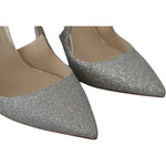 Jimmy Choo Platinum Ice Lancer Leather Pumps - Elegance Refined 190888892610
