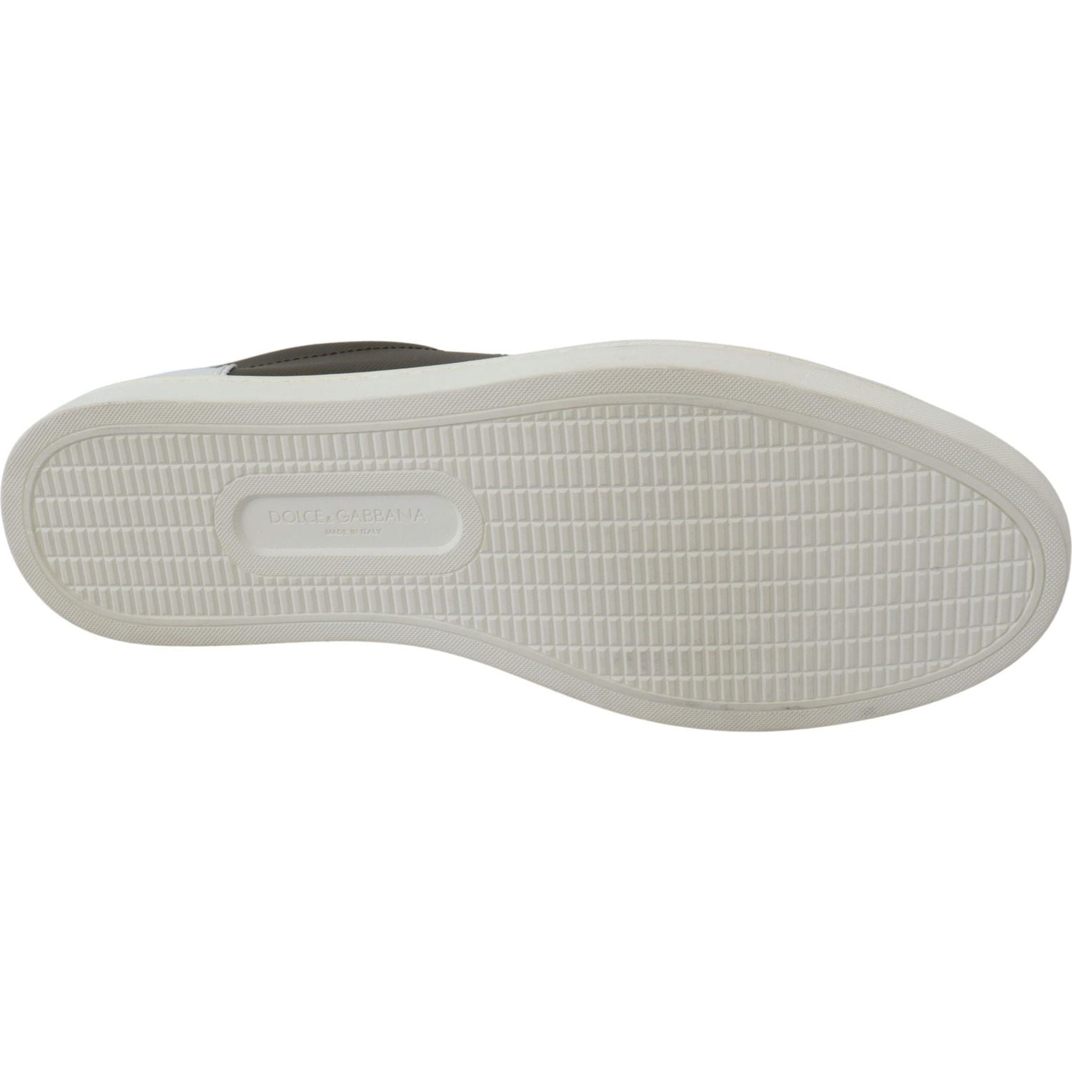 光滑白色皮革低帮运动鞋