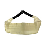 Dolce & Gabbana White Waist Silk Cummerbund Belt GSB10436-44