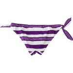 Dolce & Gabbana Purple White Stripes Beachwear Bikini Bottom BIK1216-IT2