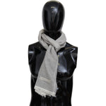 Missoni Beige 100% Wool Unisex Neck Wrap Scarf MS2006