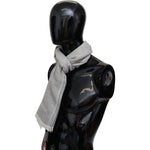 Missoni Beige 100% Wool Unisex Neck Wrap Scarf MS2006