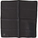 Dolce & Gabbana Gray 100% Silk Square Handkerchief Gray 100% Silk Square Handkerchief MS2200