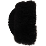 Dolce & Gabbana Black Cashmere Fur Women Beanie Women Hat HAT9234 -57