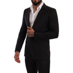 Dolce & Gabbana Black Check MARTINI SLIM FIT 2 Piece Suit KOS1885-44