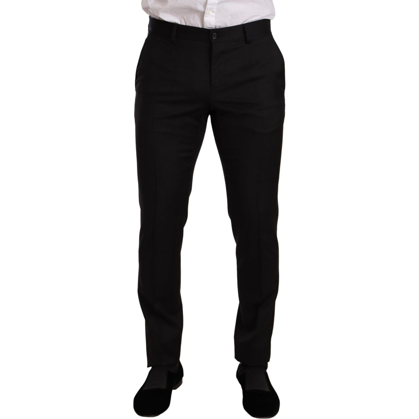 Dolce & Gabbana Black Check MARTINI SLIM FIT 2 Piece Suit KOS1885-44