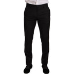 Dolce & Gabbana Black Check MARTINI SLIM FIT 2 Piece Suit KOS1885-44