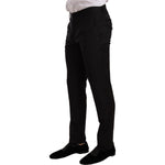 Dolce & Gabbana Black Check MARTINI SLIM FIT 2 Piece Suit KOS1885-44