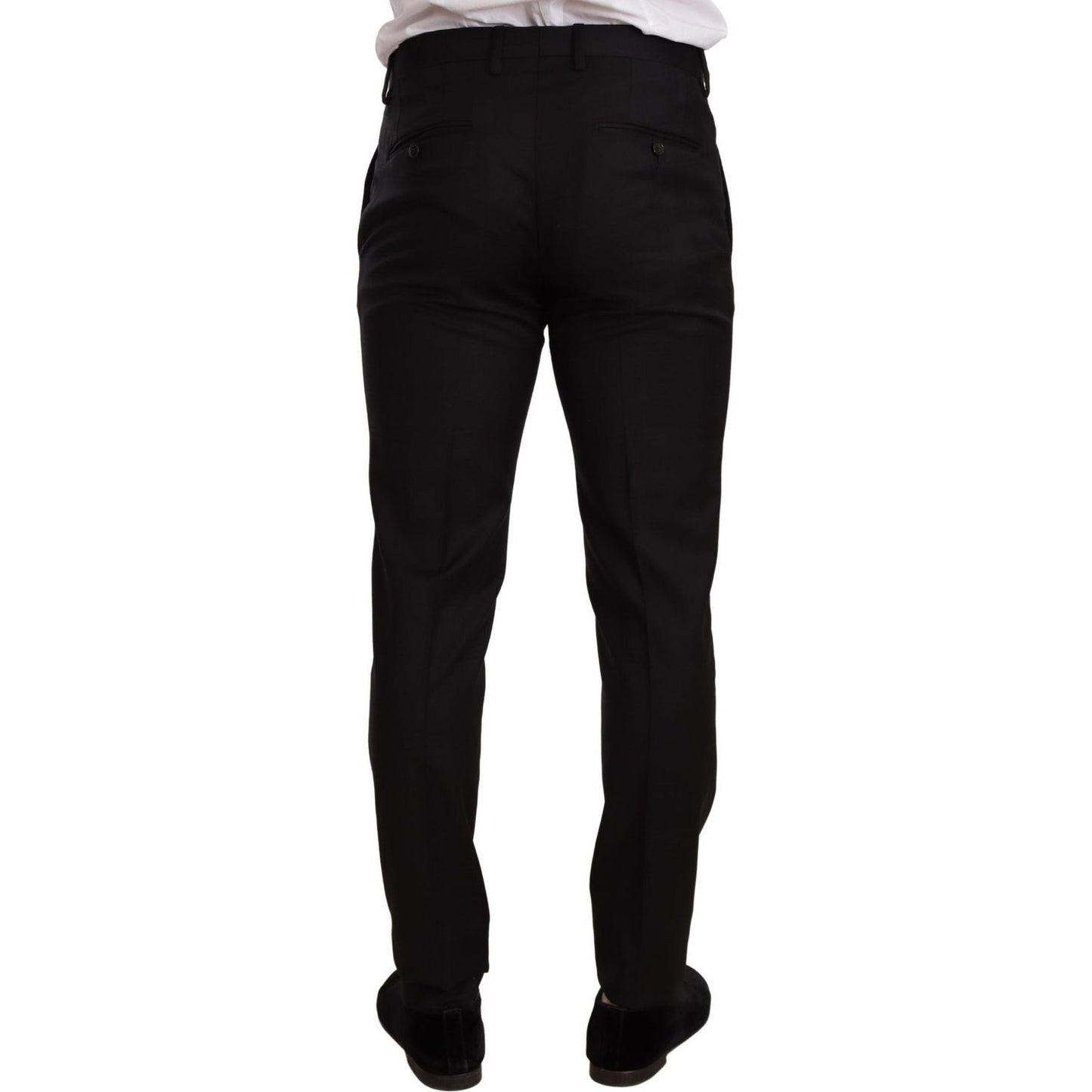 Dolce & Gabbana Black Check MARTINI SLIM FIT 2 Piece Suit KOS1885-44