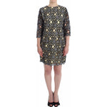 Lanre Da Silva Ajayi Black Cream Sheath Dress Shift Mini Dress WOMAN DRESSES