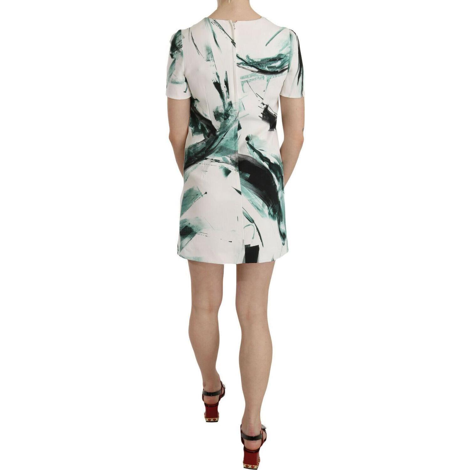 优雅黑色直筒迷你连衣裙