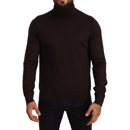 Dolce & Gabbana Elegant Cashmere Turtleneck Sweater Dolce & Gabbana Black