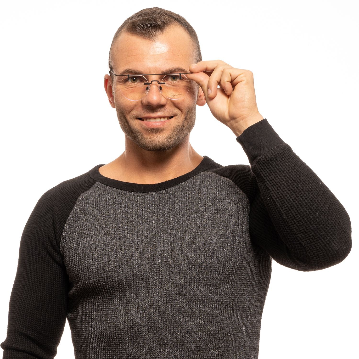 Yohji Yamamoto Black Metal Glasses (Frames)