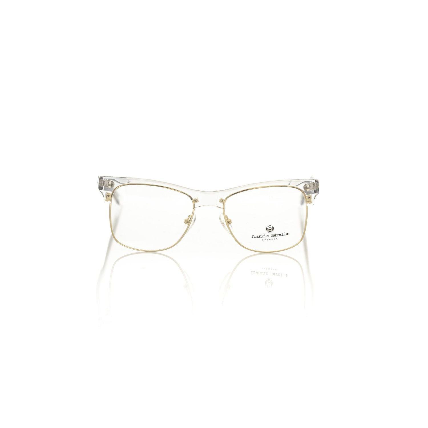 Frankie Morello Gold Acetate Glasses Frame