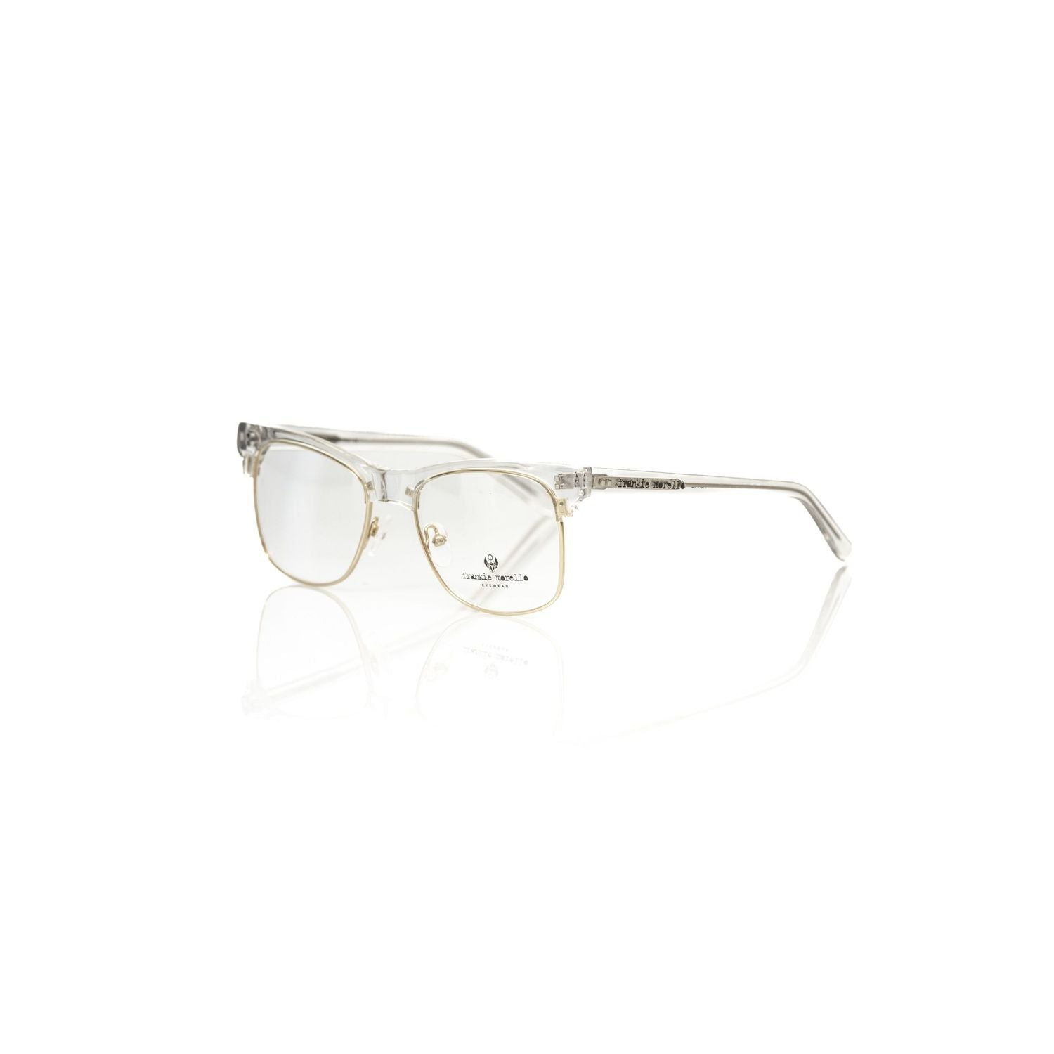 Frankie Morello Gold Acetate Glasses Frame