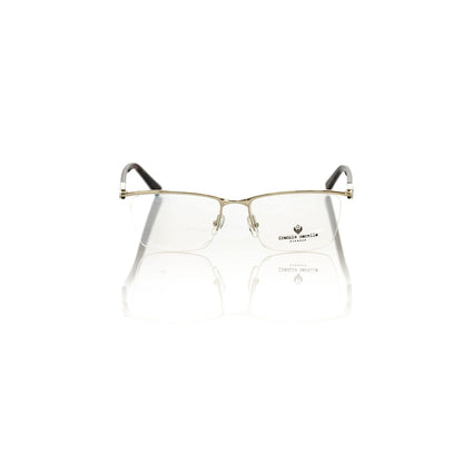 Frankie Morello Gold Metallic Fibre Glasses Frame