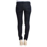 Costume National Blue Cotton Stretch Slim Fit Jeans SIG30216-1