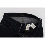 Costume National Blue Cotton Stretch Slim Fit Jeans SIG30216-1