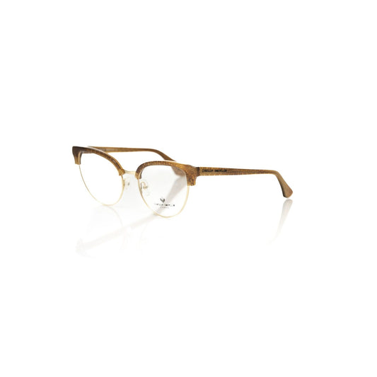 Frankie Morello Brown Metallic Fiber Women Frame