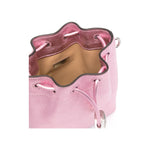 Jimmy Choo mini Cinch crossbody bag BONBONBCKTN/SMNMNAROSE/ANTIQUESILVER