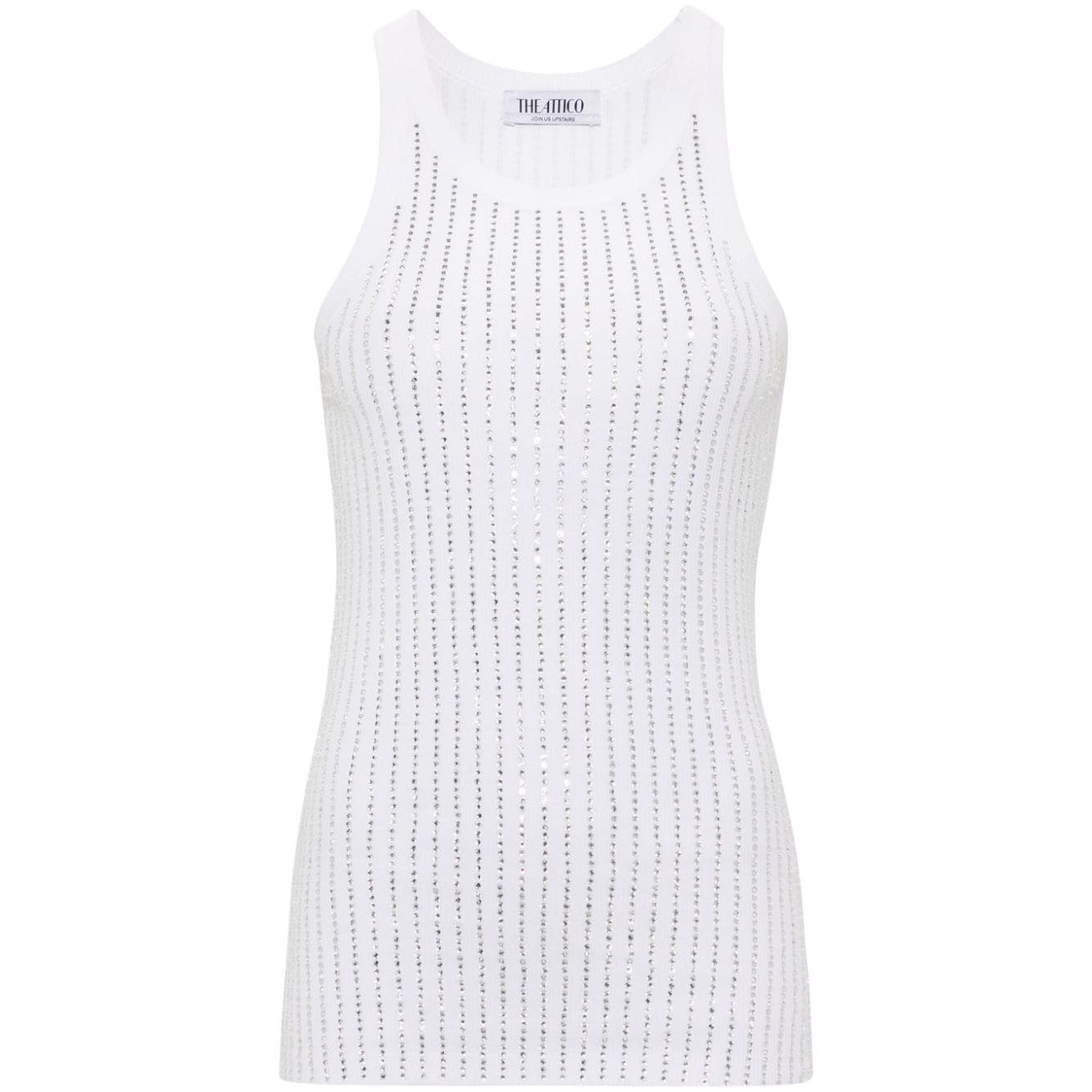 The Attico Top White