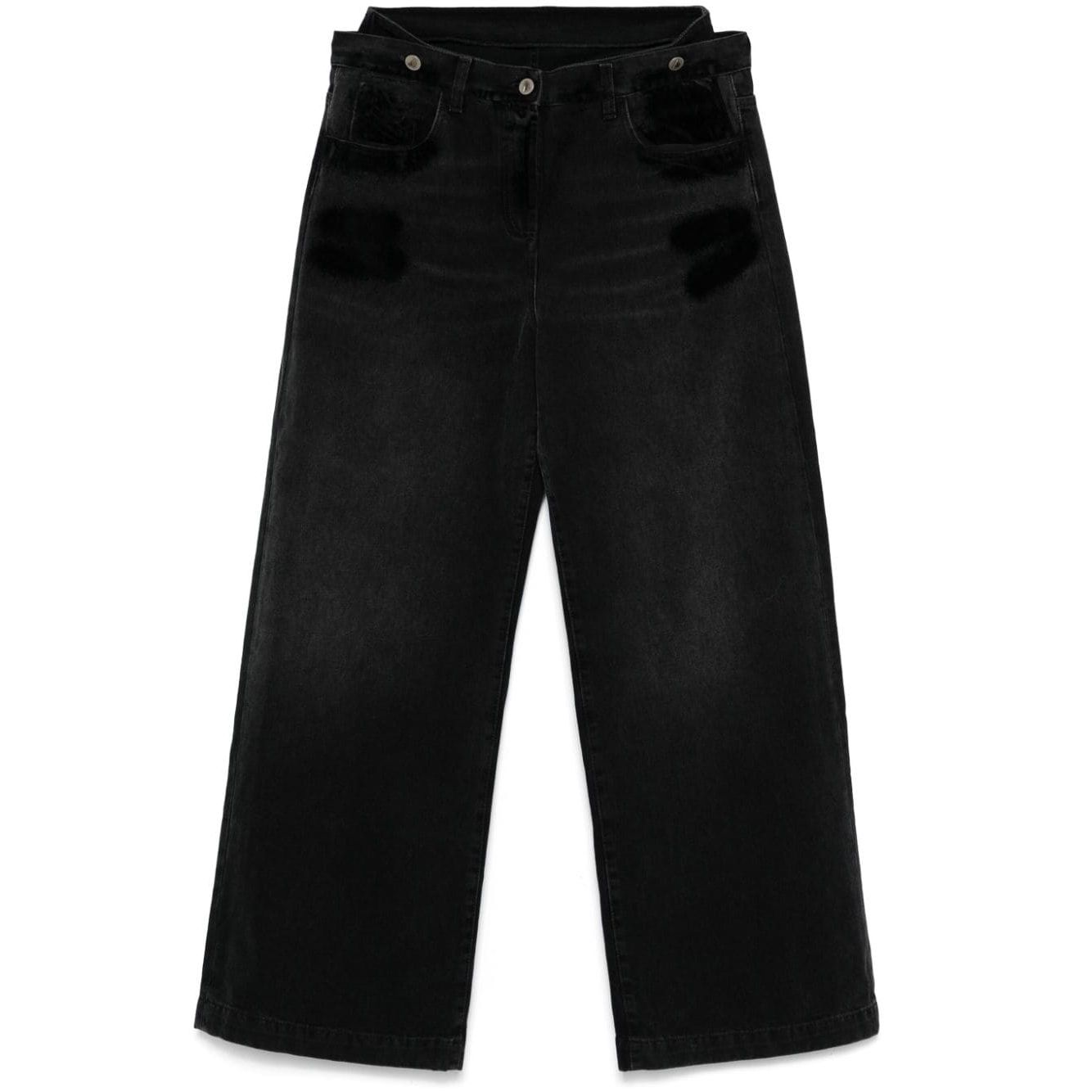 The Attico Jeans Black Jeans