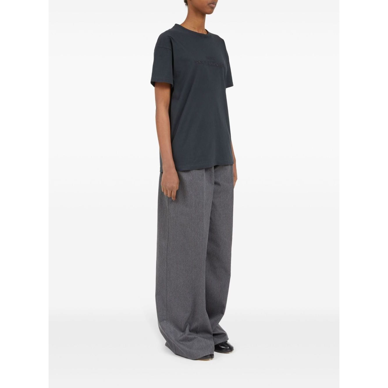 تيشيرتات وقمصان بولو باللون الأسود من Maison Margiela