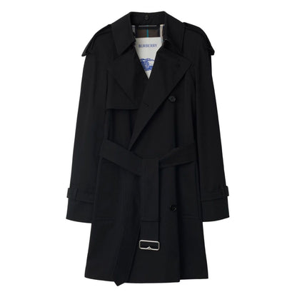 Burberry detachable-collar trench coat