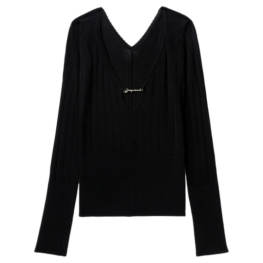 JACQUEMUS Sweaters Black 241KN3572358990